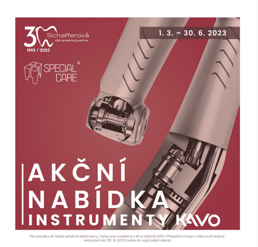 Akční leták KaVo instrumenty